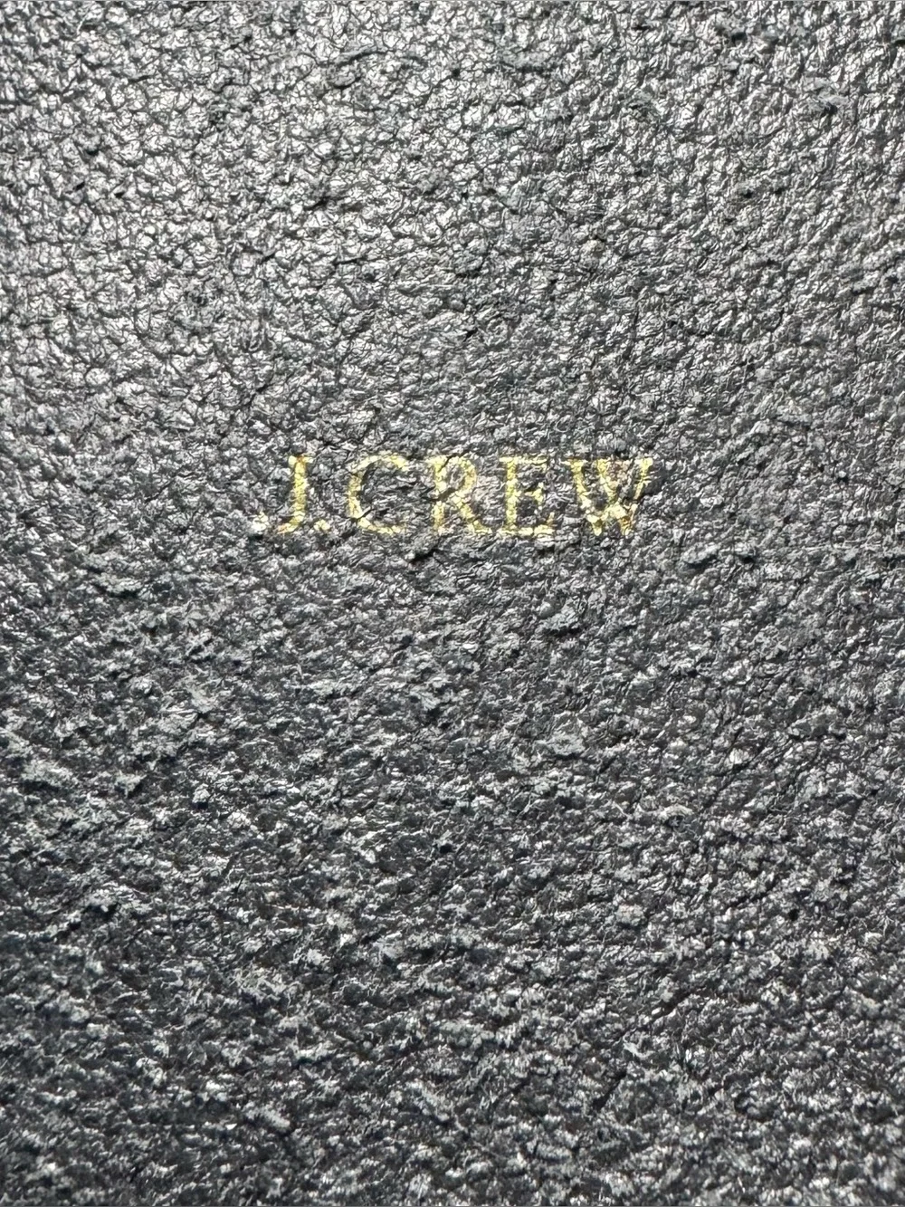 J.Crew Downing Tote Bag in Black Pebbled Leather
